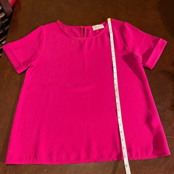 Everly Tops - Everly Pink Top